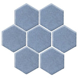 Clay Arabesque 6" Hexagon - Avente Tile