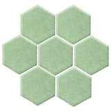 Clay Arabesque 6" Hexagon - Avente Tile