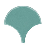 Clay Arabesque 8" Conche or Fish Scale Tile - Avente Tile