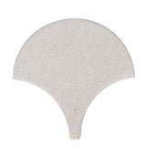 Clay Arabesque 8" Conche or Fish Scale Tile - Avente Tile