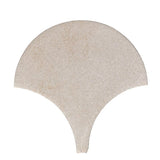 Clay Arabesque 8" Conche or Fish Scale Tile - Avente Tile