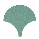 Clay Arabesque 8" Conche or Fish Scale Tile - Avente Tile