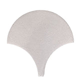 Clay Arabesque 8" Conche or Fish Scale Tile - Avente Tile