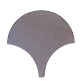 Clay Arabesque 8" Conche or Fish Scale Tile - Avente Tile