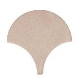 Clay Arabesque 8" Conche or Fish Scale Tile - Avente Tile