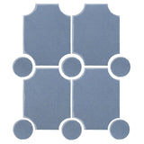 Clay Arabesque Alcazaba Tile 7" x 9" - Avente Tile
