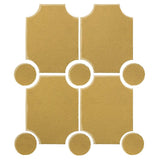 Clay Arabesque Alcazaba Tile 7" x 9" - Avente Tile