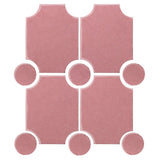 Clay Arabesque Alcazaba Tile 7" x 9" - Avente Tile