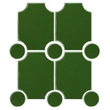 Clay Arabesque Alcazaba Tile 7" x 9" - Avente Tile
