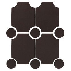Clay Arabesque Alcazaba Tile 7" x 9" - Avente Tile