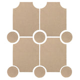 Clay Arabesque Alcazaba Tile 7" x 9" - Avente Tile