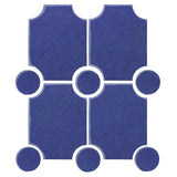 Clay Arabesque Alcazaba Tile 7" x 9" - Avente Tile