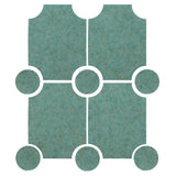 Clay Arabesque Alcazaba Tile 7" x 9" - Avente Tile