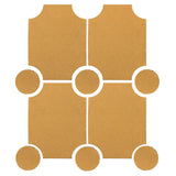 Clay Arabesque Alcazaba Tile 7" x 9" - Avente Tile