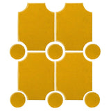 Clay Arabesque Alcazaba Tile 7" x 9" - Avente Tile