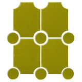 Clay Arabesque Alcazaba Tile 7" x 9" - Avente Tile