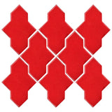 Clay Arabesque Castille Tile - Avente Tile
