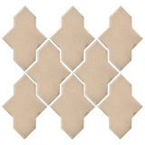Clay Arabesque Castille Tile - Avente Tile