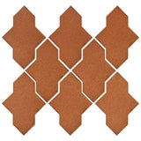 Clay Arabesque Castille Tile - Avente Tile