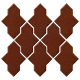 Clay Arabesque Castille Tile - Avente Tile