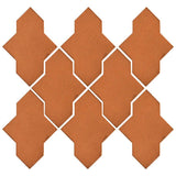 Clay Arabesque Castille Tile - Avente Tile