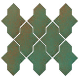 Clay Arabesque Castille Tile - Avente Tile