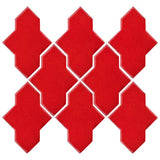 Clay Arabesque Castille Tile - Avente Tile