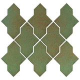 Clay Arabesque Castille Tile - Avente Tile