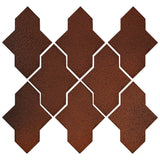 Clay Arabesque Castille Tile - Avente Tile