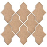 Clay Arabesque Castille Tile - Avente Tile
