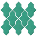 Clay Arabesque Castille Tile - Avente Tile