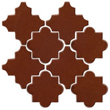 Clay Arabesque Cordova Tile - Avente Tile