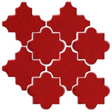 Clay Arabesque Cordova Tile - Avente Tile