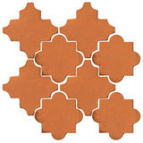 Clay Arabesque Cordova Tile - Avente Tile