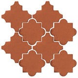 Clay Arabesque Cordova Tile - Avente Tile