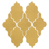 Clay Arabesque Leon Tile - Avente Tile
