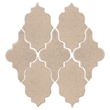 Clay Arabesque Leon Tile - Avente Tile