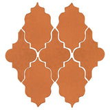 Clay Arabesque Leon Tile - Avente Tile