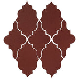Clay Arabesque Leon Tile - Avente Tile