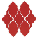 Clay Arabesque Leon Tile - Avente Tile
