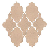 Clay Arabesque Leon Tile - Avente Tile
