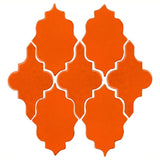 Clay Arabesque Leon Tile - Avente Tile