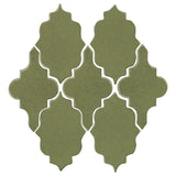 Clay Arabesque Leon Tile - Avente Tile