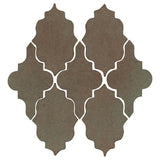 Clay Arabesque Leon Tile - Avente Tile