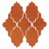 Clay Arabesque Leon Tile - Avente Tile
