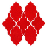 Clay Arabesque Leon Tile - Avente Tile