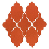Clay Arabesque Leon Tile - Avente Tile