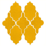 Clay Arabesque Leon Tile - Avente Tile