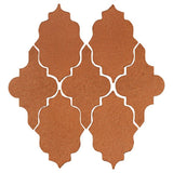 Clay Arabesque Leon Tile - Avente Tile