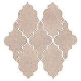 Clay Arabesque Leon Tile - Avente Tile